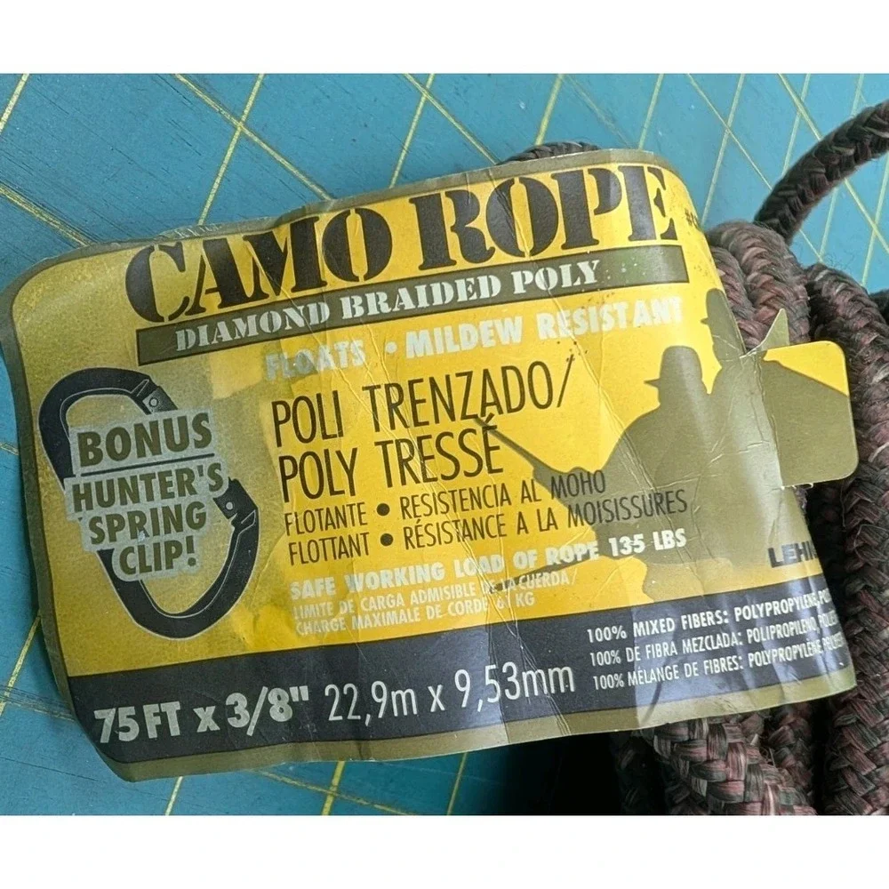 Lehigh camo rope